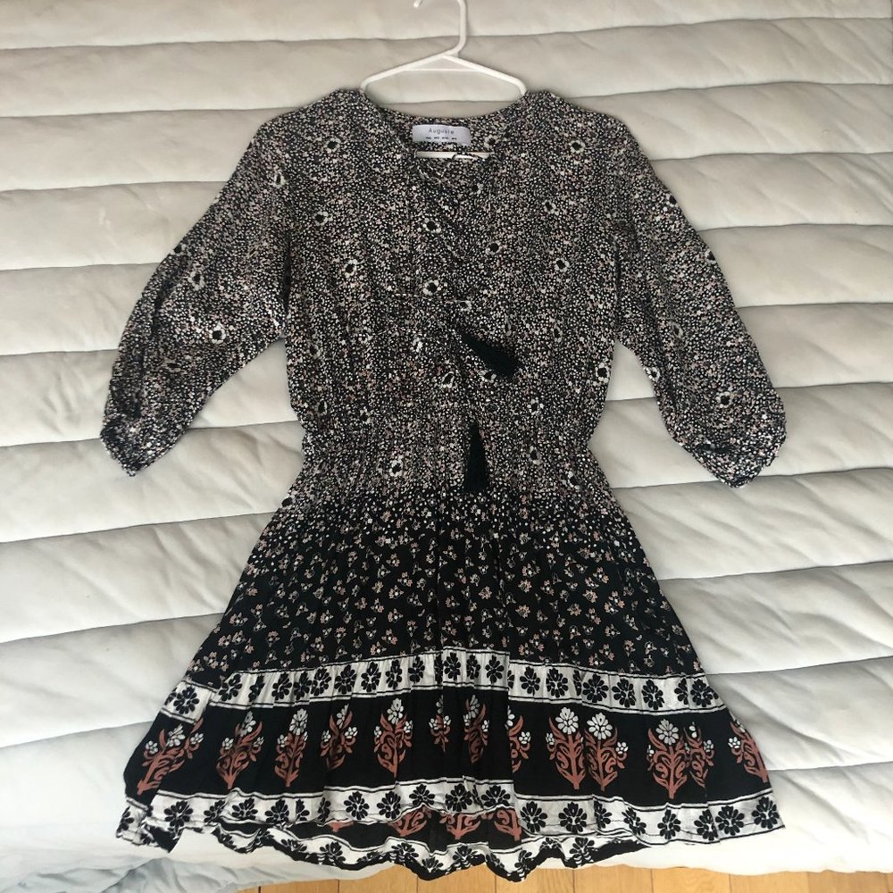 Auguste the Label Printed Boho Mini Dress
